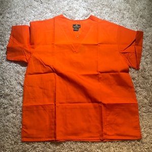 Natural Uniforms Natural Comfort Orange Shirt